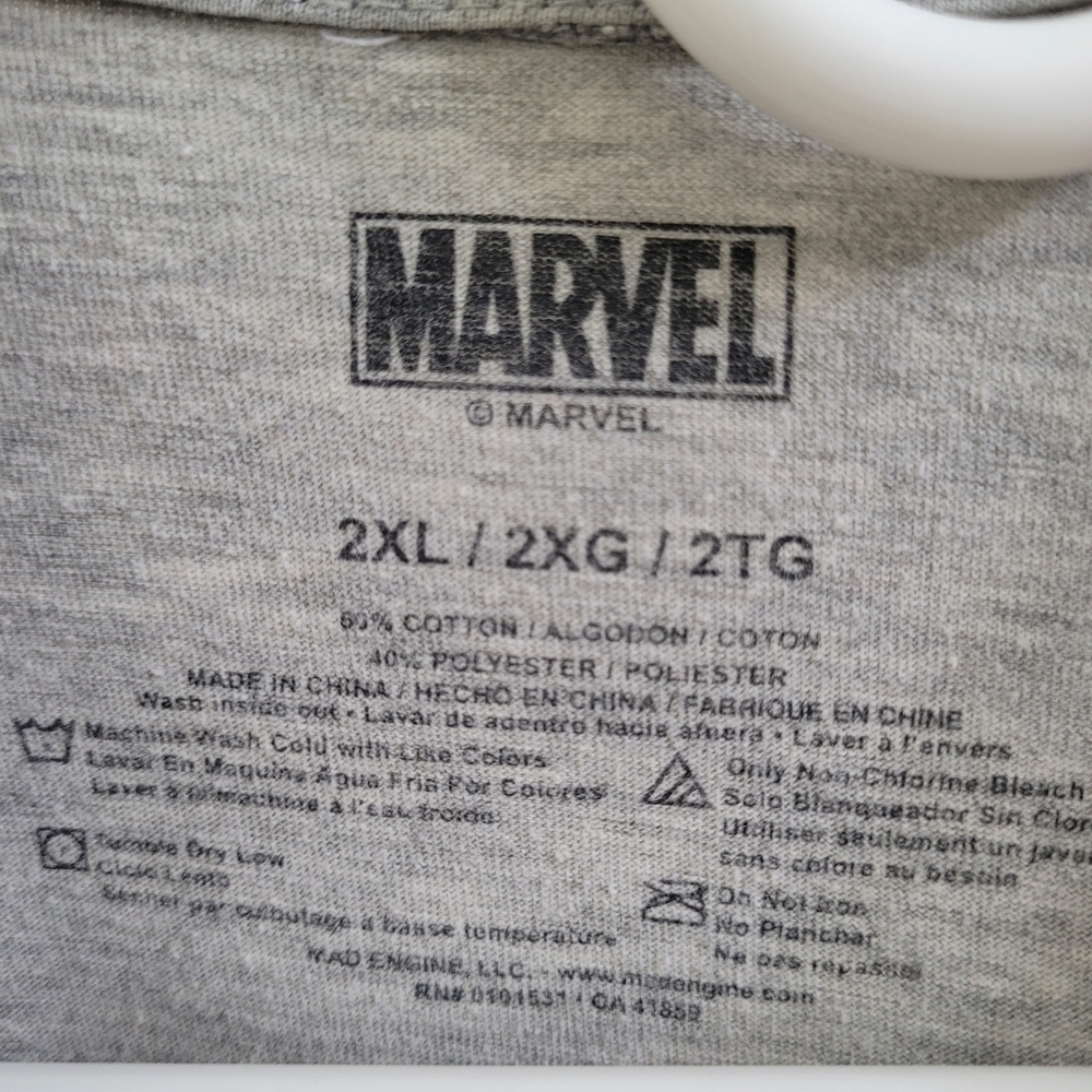 Marvel Short Sleeve Mens Tee 2XL - Picture 7 of 8
